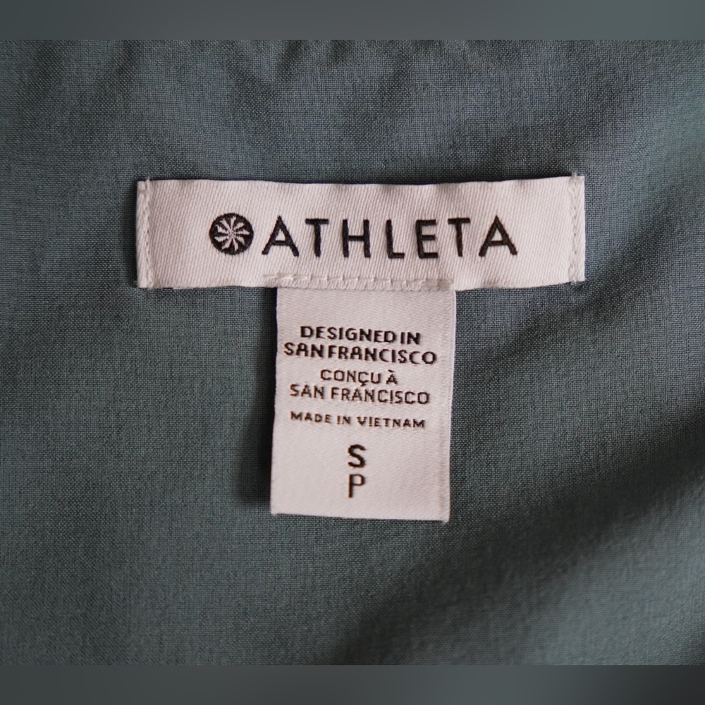 Athleta Teal and Black Tank Top - Picture 2 of 5